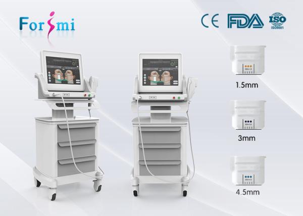 Quality Advanced hifu skin tightening treatment beauty device/ultrasound face lift machine for sale