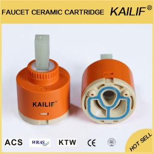 China Water Saving Shower Faucet Valve Ceramic Cartridge 40mm With Steps wholesale