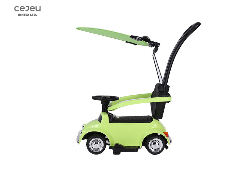 Canopy Childs Push Along Car 6.2KG Pink Mini Push Along Car 80*41*92CM