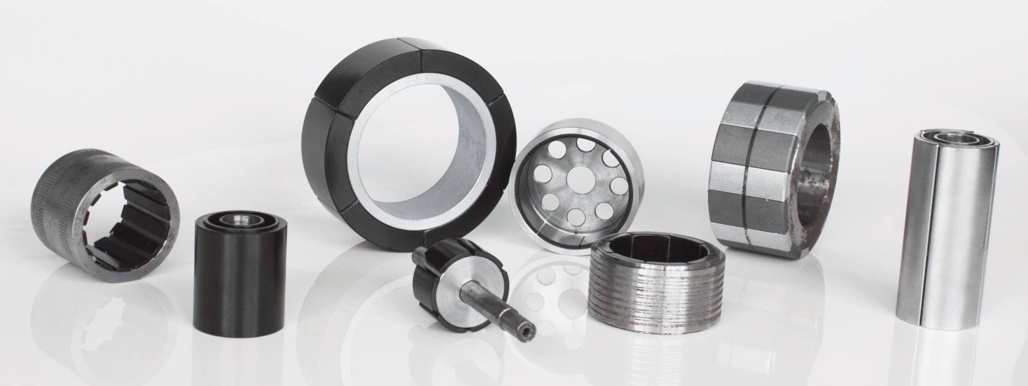 NdFeB Halbach Array Magnets , BLDC Motor Neodymium Magnetic Assembly