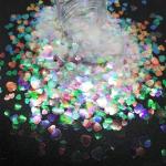 Glitter Heart Valentine's Day Heart Lover Confetti Sprinkles Big Small Mixes