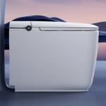 Bathroom Electric Ceramic Smart Toilets Auto Flush One Piece Wc