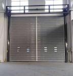 Resist Wind 70mm High Speed Spiral Door For Outdoor Passage