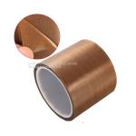 Brown High Temperature Resistant Self Adhesive PTFE Tape 0.13mm