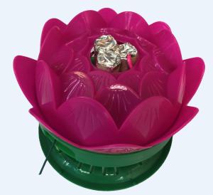 China Beautiful Ground Spinning Lotus Fireworks / Birthday Toys Fireworks wholesale