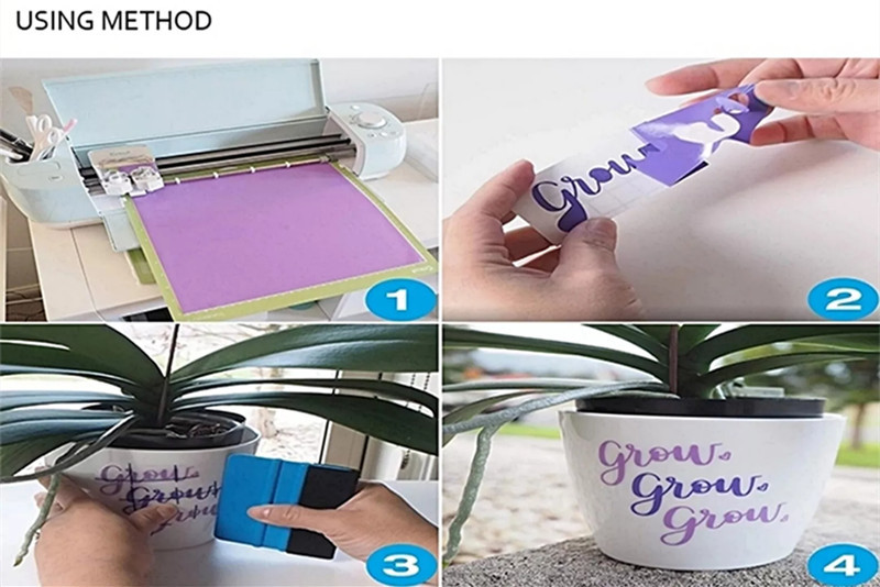 UV Resistant PET Metallic Color Cutting Vinyl Film 0.06mm For Advertising