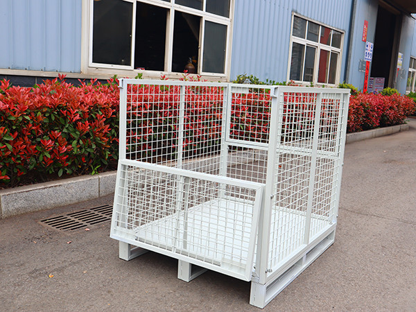 Collapsible Stackable Stillage Cage With Powder Coating And Galvanized Corrosion Resistance