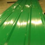 High Strength Corrugated Galvanized Iron Sheet , Curved Galvanised Roofing