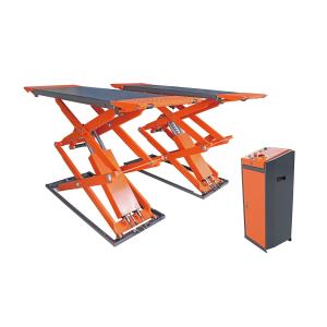 China Full Rise Automotive Scissor Lift 1850mm Lifting Height With Pneumatic Safety Lock wholesale