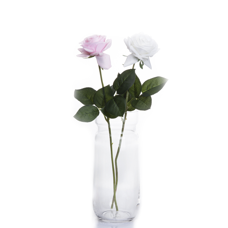 Wholesale Home Decorative Clear Flower Glass Vase factory