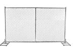 ISO Hot Dip Galvanized 10ft Width Temporary Security Fencing For Sports Field