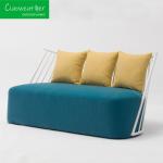 Patio Furniture Modern Design Aluminum Garden Sofa Set Patio Villa Sofa Outdoor