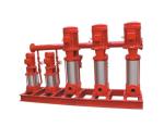 XBD-DL performance vertical stainless steel multistage electric fire water pump