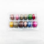 Plastic clamshell macaron tray