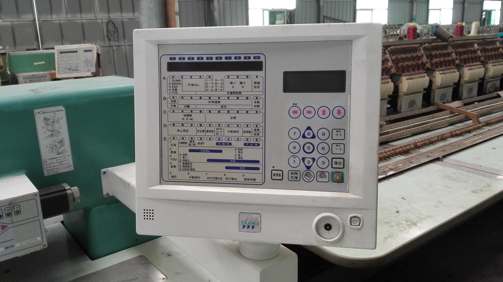 High Performance Tajima Used Embroidery Machines For Towels / Shoes 2004 Product