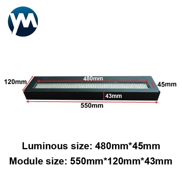 Printing Machine UV LED Lamp , 3000W UV Curing Systems 365nm 395nm
