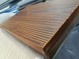 China Commercial External Fibre Board Cladding , Cement Fiber Shingles Square / Recessed Edge wholesale