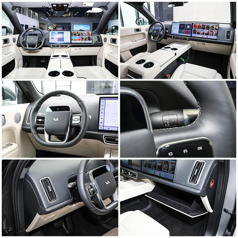 1315km Cruising Range 2023 Lixiang L9 Luxury Max Edition SUV Hybrid Engine Electric Cars and 5218x1998x1800mm Dimensions