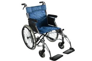 China X Frame folding Nylon 125KG Economy Manual Wheelchair wholesale