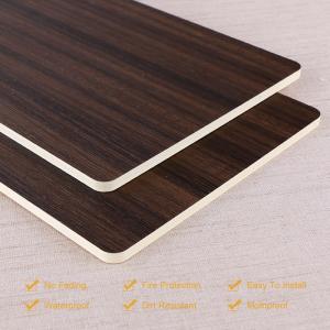 China Customized Moisture Resistant Wood Grain Bamboo Fiber Wall Paneling wholesale