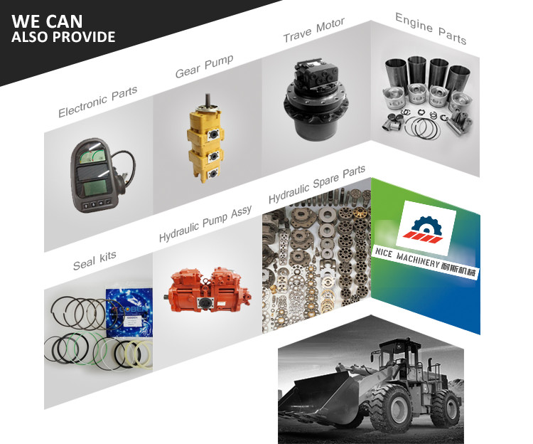 Standard E320C Excavator CAT Control Valve Steel Material