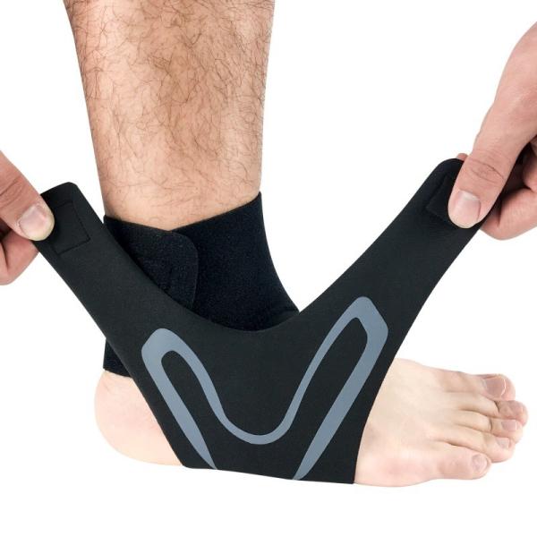 Wholesale Ankle Brace Compression Support Sleeve for Injury Recovery Joint Pain