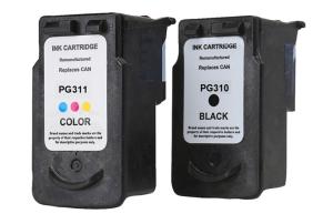 China For Canon 310 Compatible Remanufactured ink cartridge For Canon 310 Canon 311 ink cartridge Canon 310 Canon 311 wholesale