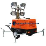Vehicle-mounted Portable Outdoor Light Tower,handbrake mobile lighting tower