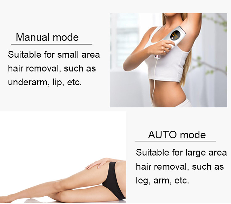 24W Rechargeable Handheld Laser Hair Remover 990000 Times