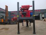 High Efficiency Crawler Drill Rig 260 Meters Deep Water Borehole
