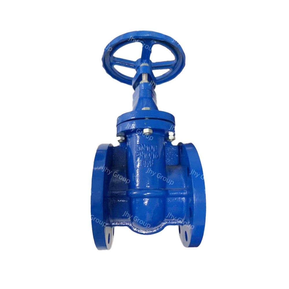 Handwheel Metal Seated Gate Valve PN10 PN16 Non Rising Stem Valve