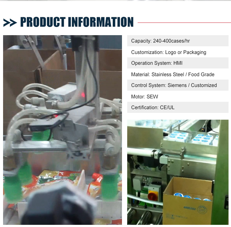 High Speed Stable Running Multi-Function Cookies Automatic Carton Box Packing Machine