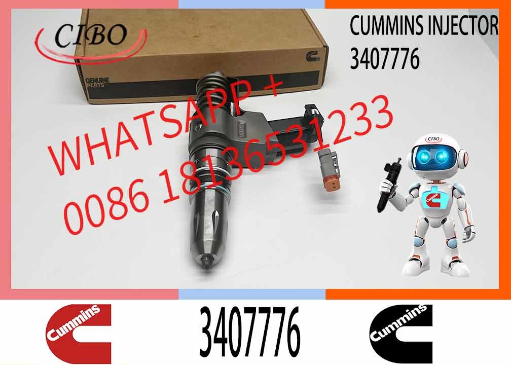 Auto Parts Common Rail Diesel Fuel Injector 3407776 3411385 3087558F For Cummins QSN14 N14