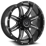 Pcd 139.7mm 4x4 Off Road Alloy Wheels For Trucks 6x139.7