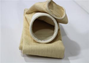 China Thermoplastic Textile Dust Filter Bag , PTFE Filter Bag Equisite Sewing Unbleached wholesale