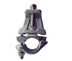 China Scaffold fixed  Beam Clamps Girder  Coupler /Drop forged coupler gold color wholesale