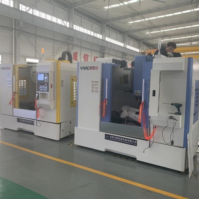High Precision 3 Axis Vmc Cnc Vertical Metal Milling Machining Center Lathe