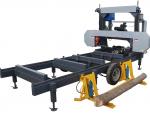 China Gasoline Hydraulic Wood Portable Sawmill Machine With Mobile Trailer wholesale