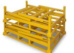 Powder Coating Industrial Warehouse Storage Shelves Folding Material Storage