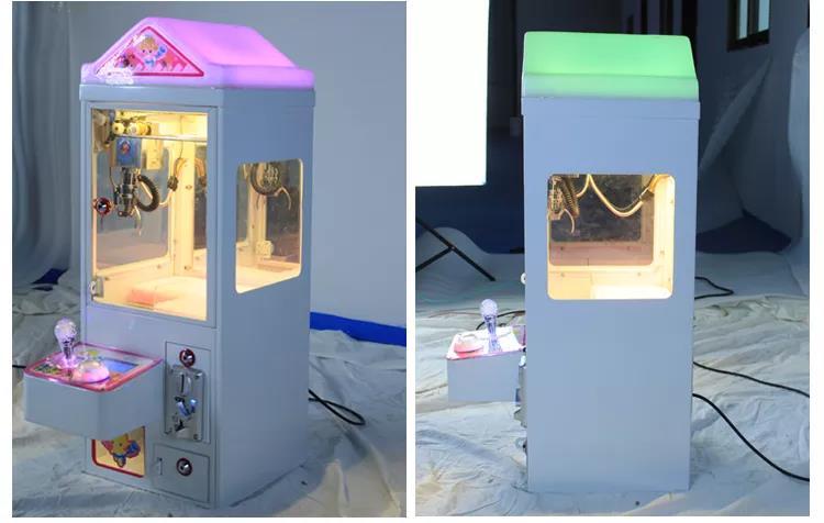 Dreamland Coin Operated Game Cheap Crane Claw Machine Arcade Mini Claw Machine With Bill Acceptor for sale