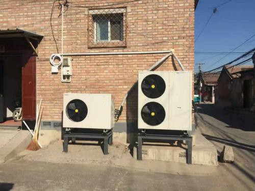 Circulation Heating Cold Temperature Heat Pump Galvanized Sheet Housing Material