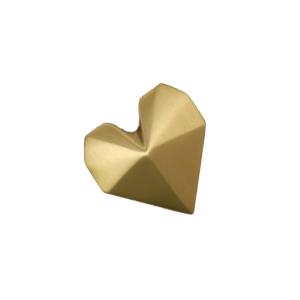 China Heart Shaped Brass Furniture Hardware Handle Yellow wholesale