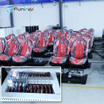 30-90 Minutes 7D Movie Theater Hydraulic Platform Interactive Motion Race