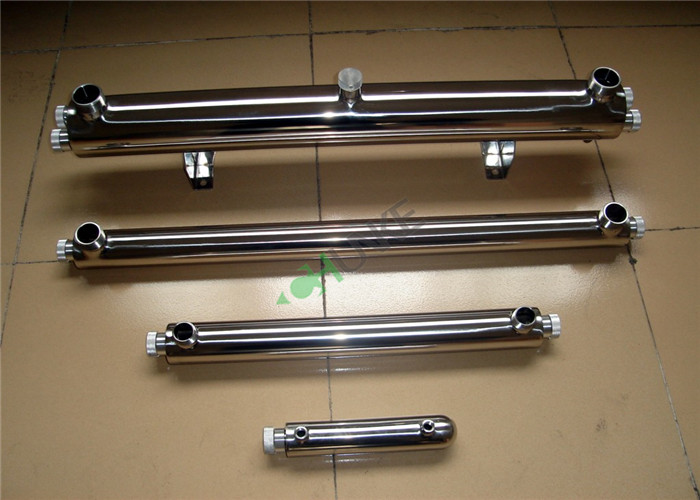 5g To15g UV Sterilizer For Drinking Water / Water Filter Uv Sterilizer SS304 Stainless Steel
