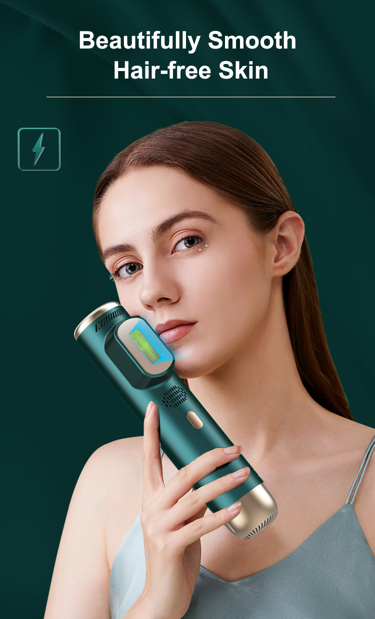 Laser Ipl Sapphire Hair Removal Machine 600000 Flashes Painless With Cooling Function