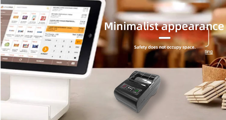 58mm Portable Thermal Receipt Printer Mini Wireless For Ticket Machine At Affordable
