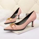 6899-3 Fashion Pointed Shallow Mouth High Heels Stiletto Professional OL Women'S