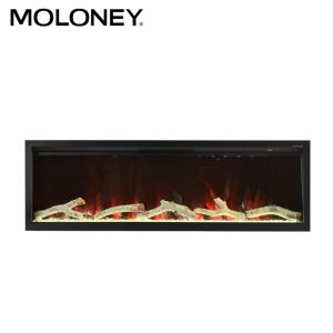China 2040mm 80inch Freestanding Remote Control Electric Fireplace Energy-Saving wholesale