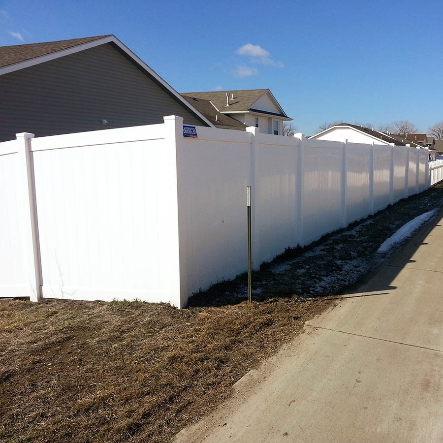 Outdoor Decorative 6x8 Feet Privacy Plastic Beautiful White Vinyl Pvc Fence Panel