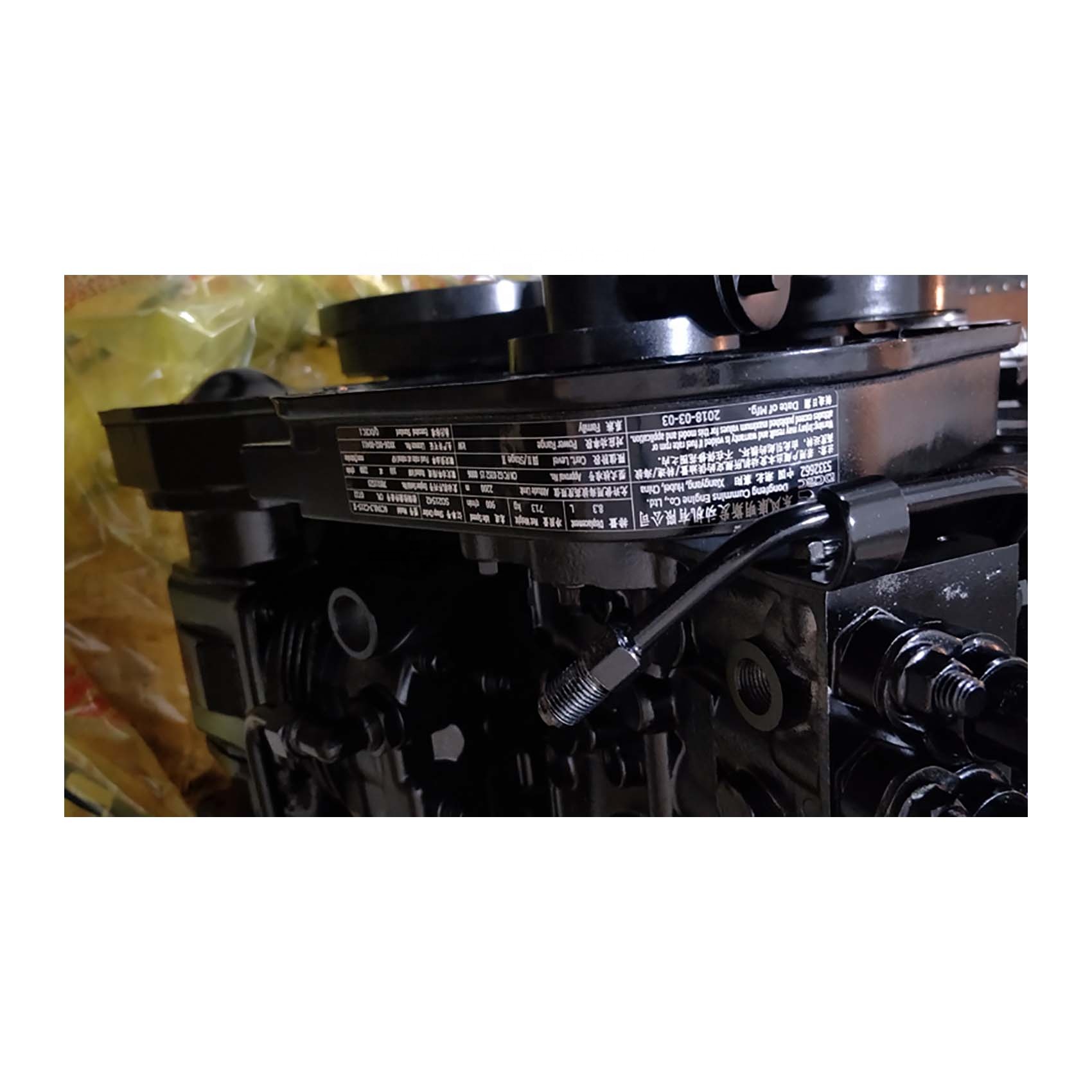HAOJUN 6CTA8.3-C215 Diesel Engine Assembly for Construction Machinery 6 Cylinder 215hp